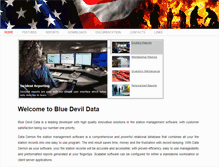 Tablet Screenshot of bluedevildata.com